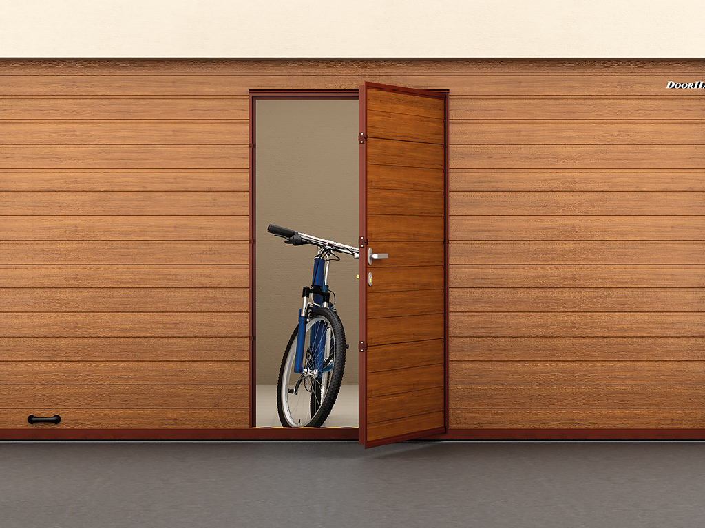 Qo‘riqxona eshigi takomillashtirilgan konstruktsiyaga ega bo‘lib, yuqori mustahkamlik va estetik tashqi ko‘rinishi bilan ajralib turadi. Panelning minimal balandligi — 2 130 mm. Ushbu variant Premium alyuminiy qoplamasi bilan ishlatilganda mavjud emas.